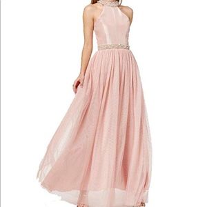 NWT LIGHT PINK PROM DRESS